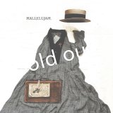 当店限定 HALLELUJAH／Robe de Berger 1800s 襟付き羊飼いローブ・glen check