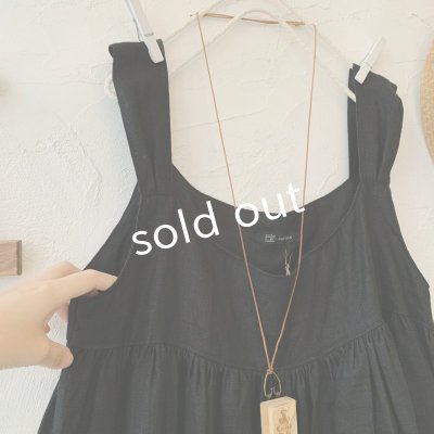 画像3: mifumi／コケットキャミワンピース・黒