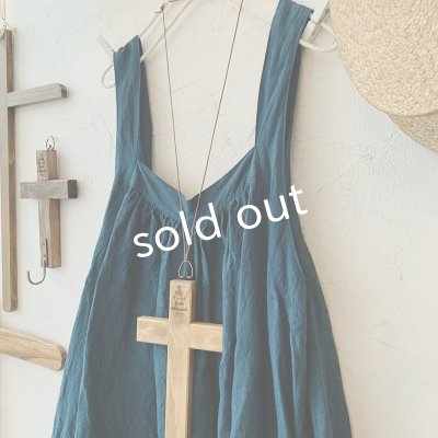 画像3: mifumi/pomサロペット・ブルーグリーン