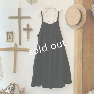 画像5: mifumi／ローラキャミエプロン・黒