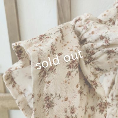 画像3: mifumi/Wトロンのワンピース・ベージュピンクブーケ