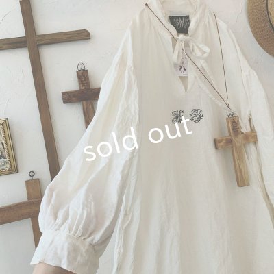 画像3: mifumi/アトリエ刺繍ハンナドレス・オフ