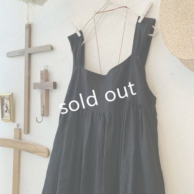 画像6: mifumi／コケットキャミワンピース・黒