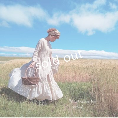 画像8: mifumi/ティアードパッチのスカート・黄小花