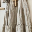 画像4: mifumi／三段ティアードのマリワンピース・生成り