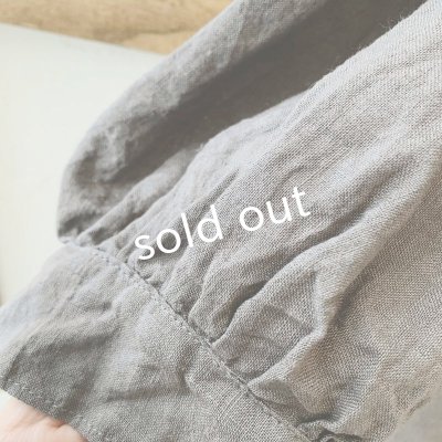 画像5: mifumi／アトリエ刺繍ハンナドレス・グレー