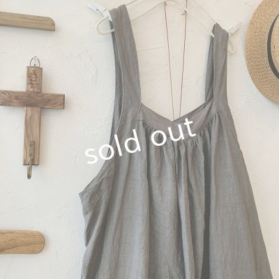 画像3: mifumi／pomサロペット・濃灰