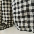 画像5: mifumi／ドロップショルダーボリュームpuffワンピース・黒×生成ギンガム