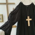 画像3: mifumi／キャンディワンピース・黒サークル