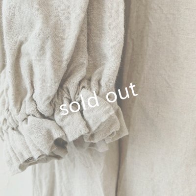 画像4: mifumi／ぷちピエロのワンピース・生成り