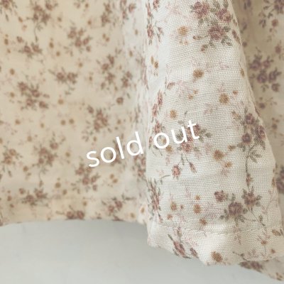 画像4: mifumi/Wトロンのワンピース・ベージュピンクブーケ