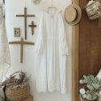画像5: mifumi／Wトロンのワンピース・白ベル刺繍