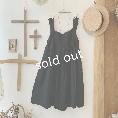 画像5: mifumi／コケットキャミワンピース・黒