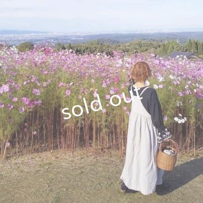 画像10: mifumi/Wトロンのワンピース・グレーに黒花