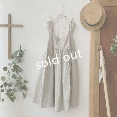 画像5: mifumi/コケットキャミワンピース・生成り