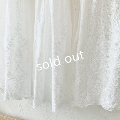 画像3: mifumi／木綿糸のチュールとリネンのぺちぱんつ・A