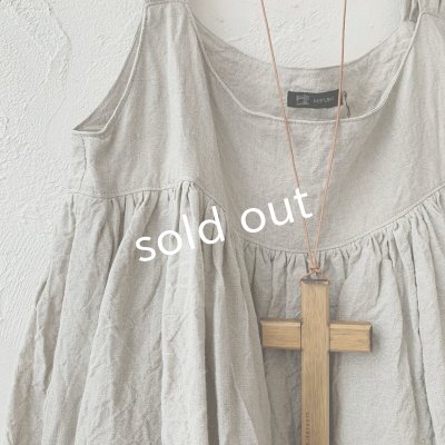 画像3: mifumi/コケットキャミワンピース・生成り