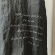画像3: mifumi／アトリエ刺繍 森のオーバーワンピース・黒