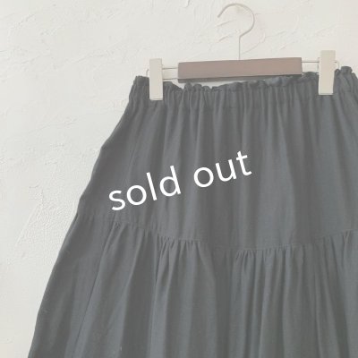 画像6: mifumi/ティアードぺちスカート・黒ベルレース