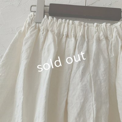 画像5: mifumi/木綿糸のチュールとリネンのぺちぱんつ・B