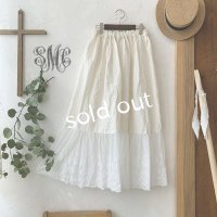 mifumi／木綿糸のチュールとリネンのぺちぱんつ・C