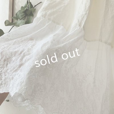 画像4: mifumi／木綿糸のチュールとリネンのぺちぱんつ・A