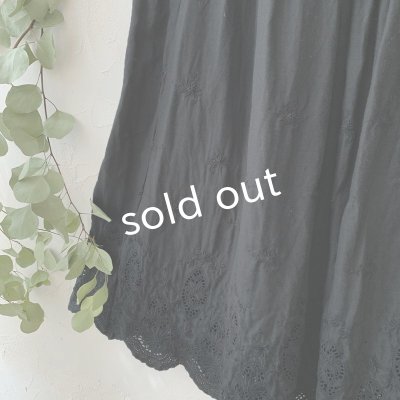 画像5: mifumi/ティアードぺちスカート・黒ベルレース