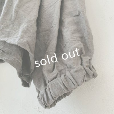 画像4: mifumi／おはなたちのブラウス・濃灰