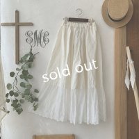 mifumi／木綿糸のチュールとリネンのぺちぱんつ・A