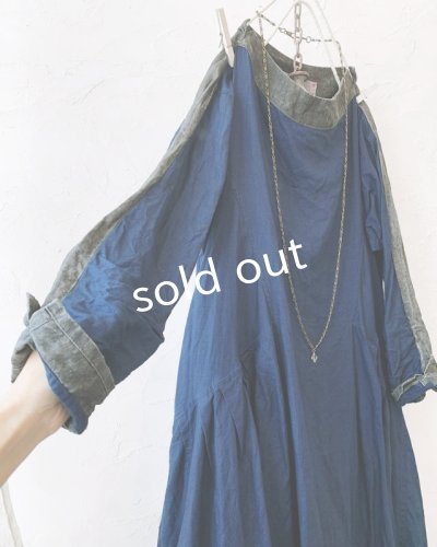 画像8: HALLELUJAH/1980's 羊飼いのローブ バイカラー・インディゴ