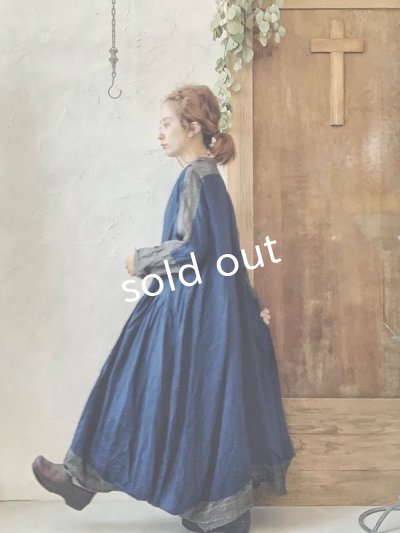 画像12: HALLELUJAH/1980's 羊飼いのローブ バイカラー・インディゴ