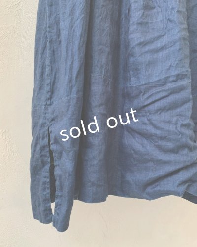 画像7: HALLELUJAH/1800's 羊飼いのローブ ハンドステッチ・インディゴ