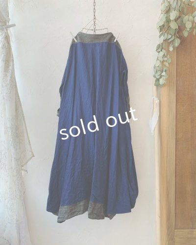 画像9: HALLELUJAH/1980's 羊飼いのローブ バイカラー・インディゴ