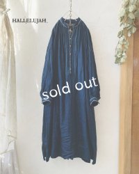 HALLELUJAH／1800's 羊飼いのローブ ハンドステッチ・インディゴ