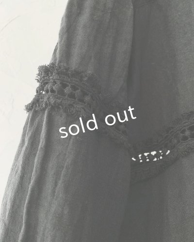 画像3: HALLELUJAH/1940's レースローブ・ブラック