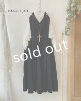 HALLELUJAH／ガチョウ番の少女のローブ・ブラック