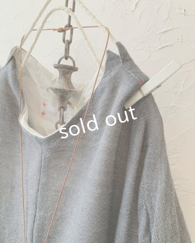 画像5: HALLELUJAH/羊飼いのローブ ガーゼ・グレー
