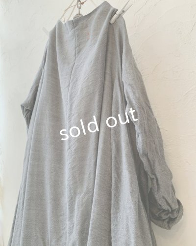 画像11: HALLELUJAH/羊飼いのローブ ガーゼ・グレー