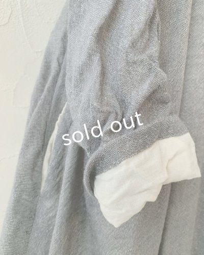 画像7: HALLELUJAH/羊飼いのローブ ガーゼ・グレー