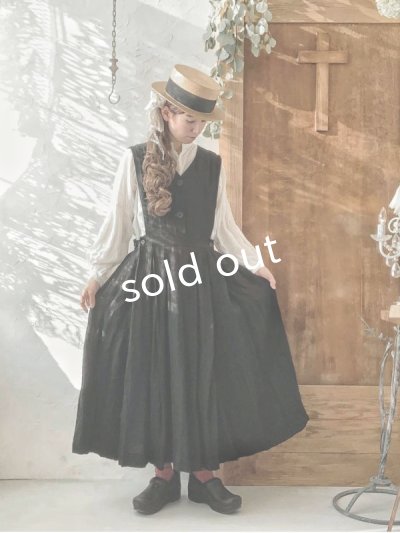 画像14: HALLELUJAH/ガチョウ番の少女のローブ・ブラック