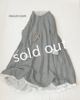 HALLELUJAH／羊飼いのローブ ガーゼ・グレー