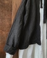 画像6: MARCHE' DE SOEUR／後ろりぼんショートプルオーバー・黒 (6)