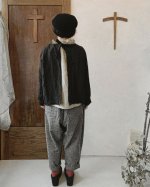 画像8: MARCHE' DE SOEUR／後ろりぼんショートプルオーバー・黒 (8)