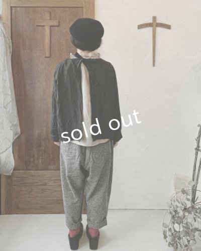 画像8: MARCHE' DE SOEUR／後ろりぼんショートプルオーバー・黒