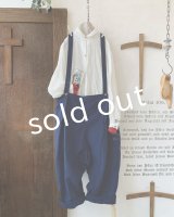 MARCHE' DE SOEUR／サスペンダーパンツ・インディゴ