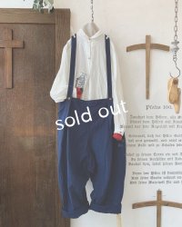 MARCHE' DE SOEUR／サスペンダーパンツ・インディゴ