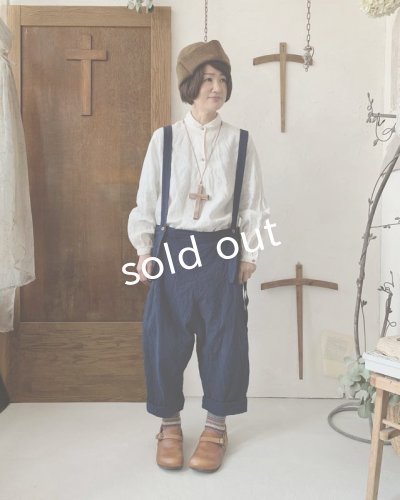 画像11: MARCHE' DE SOEUR/サスペンダーパンツ・インディゴ