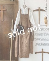 MARCHE' DE SOEUR／種蒔のエプロン・柿渋染め