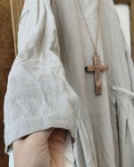 画像5: MARCHE' DE SOEUR／サイドタックワンピース・ハードマンズリネン (5)