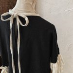 画像9: MARCHE' DE SOEUR／ブルターニュの少女のドレス・black (9)